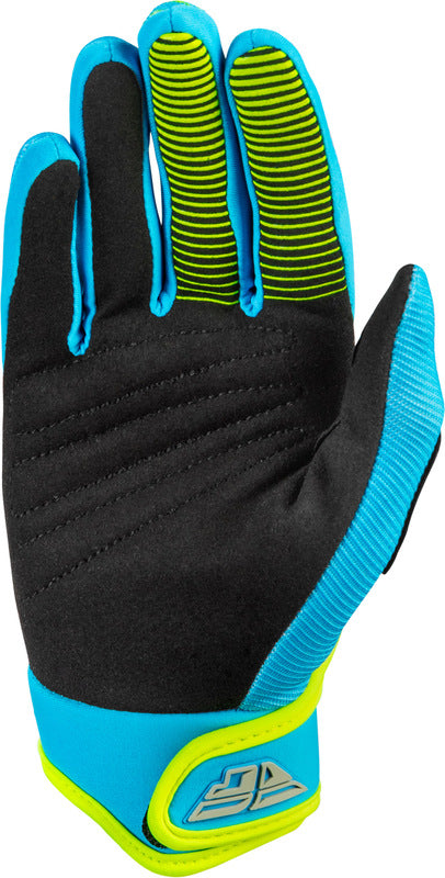 FLY RACING F-16 Youth Kindermaat handschoenen - Zwart/Wit