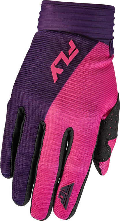 FLY RACING F-16 Youth Kindermaat handschoenen - Roze/Mauve