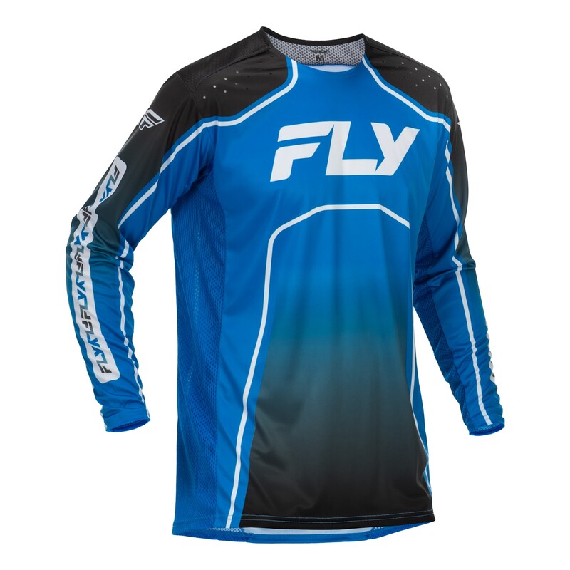 FLY RACING Rayce MTB Youth Kindermaat Jersey - Zwart/Wit