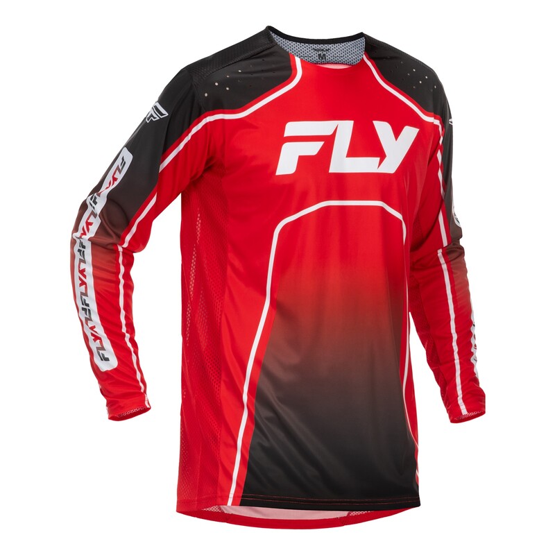 FLY RACING Rayce MTB Youth Kindermaat Jersey - Zwart/Wit