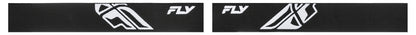 FLY RACING Focus Crossbril Zwart/Wit met heldere Lens