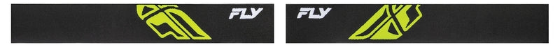FLY RACING Focus Crossbril Zwart/Wit met heldere Lens