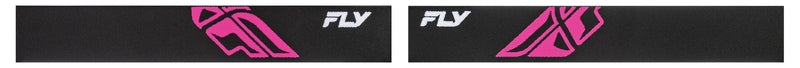 FLY RACING Focus Crossbril Zwart/Wit met heldere Lens