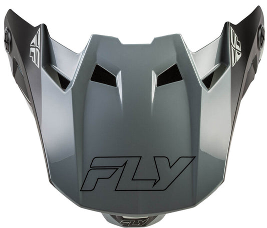 FLY RACING Formula CC Glide Vizier - Grijs/Light Grey/Zwart