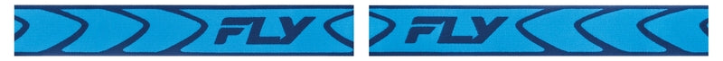 FLY RACING Zone Crossbril - Zwart/Wit met groene Lens