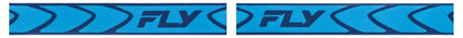 FLY RACING Zone Crossbril - Zwart/Wit met groene Lens