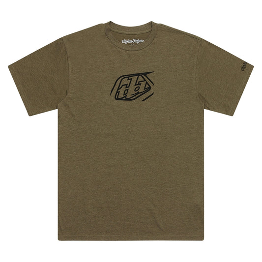TROY LEE DESIGNS Badge T-Shirt - Olive Heater