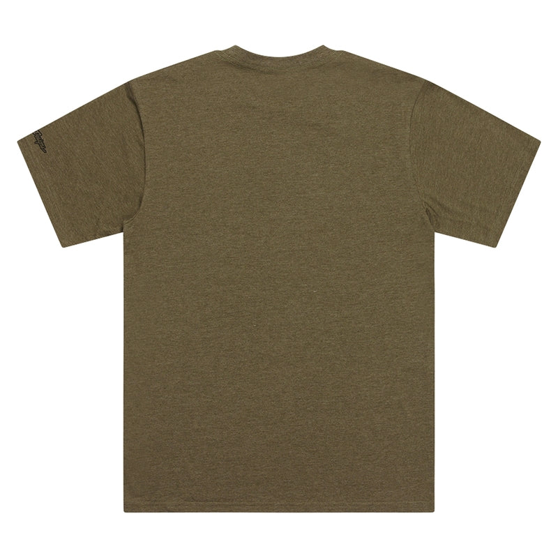 TROY LEE DESIGNS Badge T-Shirt - Olive Heater