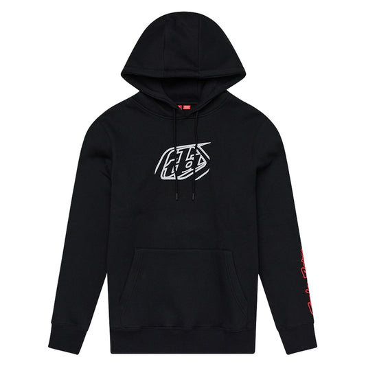 TROY LEE DESIGNS Badge Hoodie - Zwart