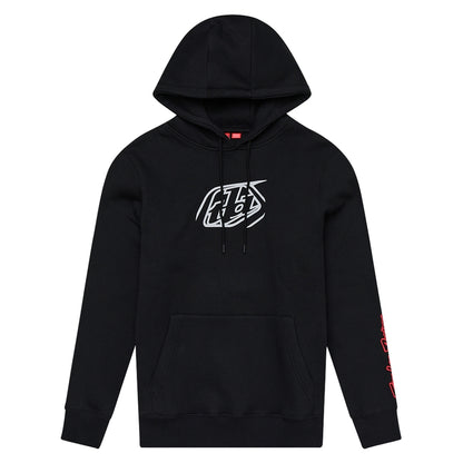TROY LEE DESIGNS Badge Hoodie - Zwart