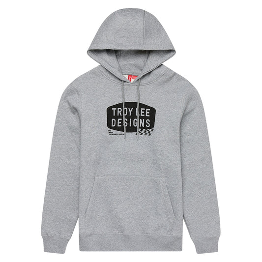 TROY LEE DESIGNS Stamp Hoodie - Gray Heather