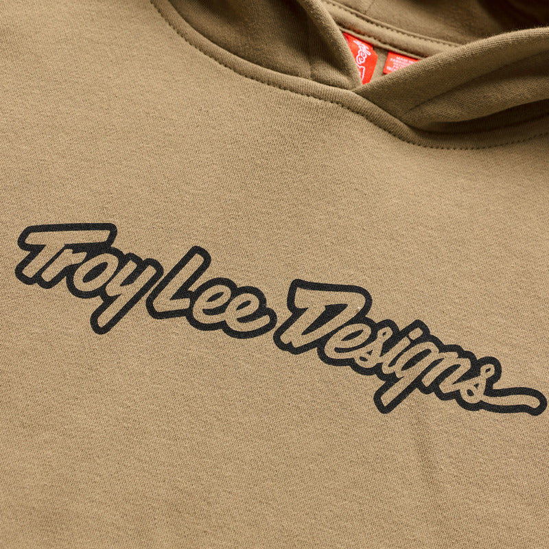 TROY LEE DESIGNS Signature Kindermaat hoodie - Olive Camo