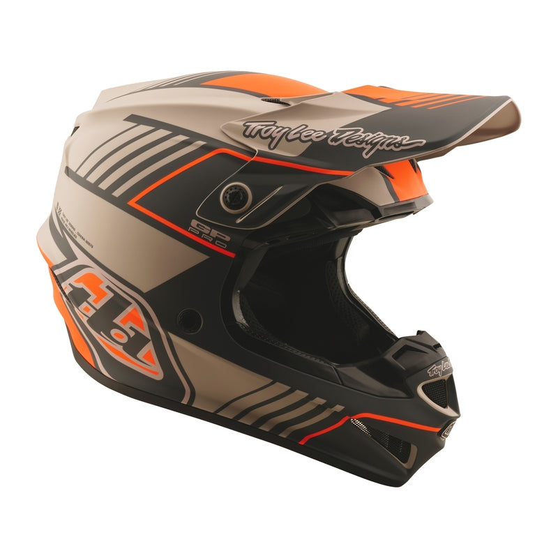 TROY LEE DESIGNS GP Pro Segment Helm - Geel