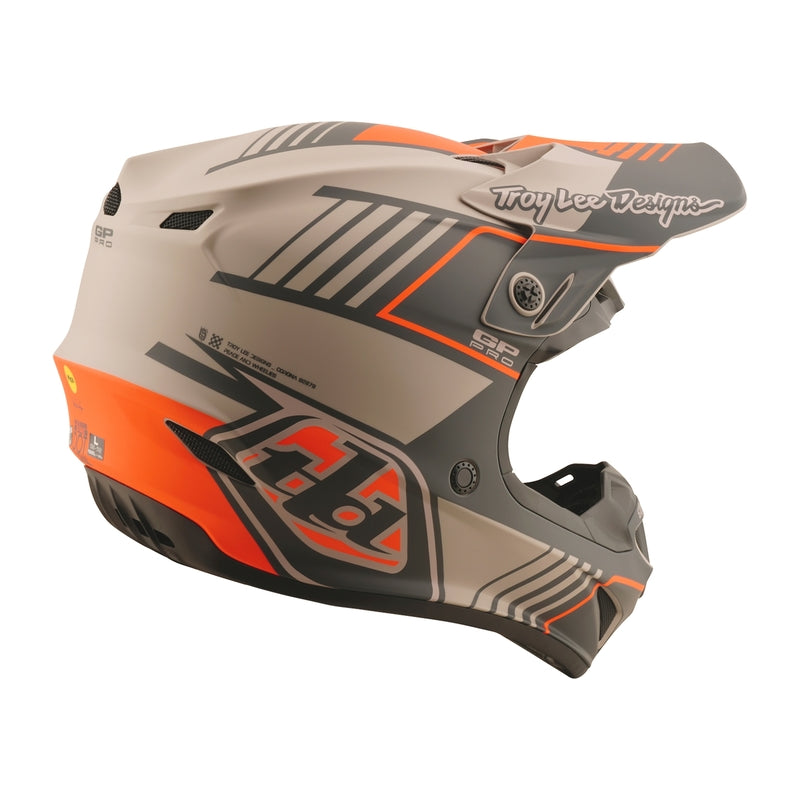 TROY LEE DESIGNS GP Pro Segment Helm - Geel