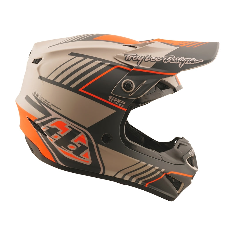 TROY LEE DESIGNS GP Pro Segment Helm - Geel