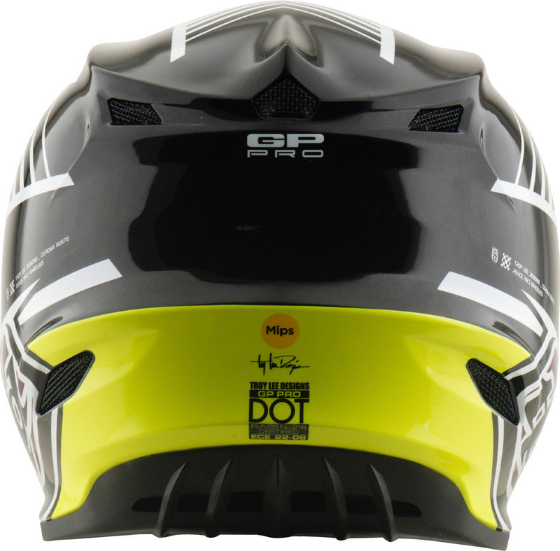 TROY LEE DESIGNS GP Pro Segment Helm - Geel