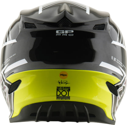 TROY LEE DESIGNS GP Pro Segment Helm - Geel