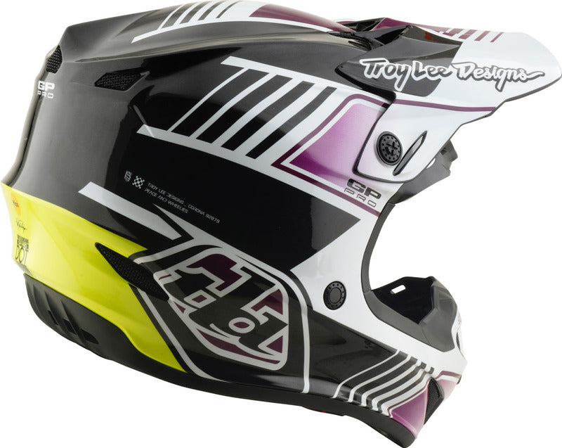 TROY LEE DESIGNS GP Pro Segment Helm - Geel