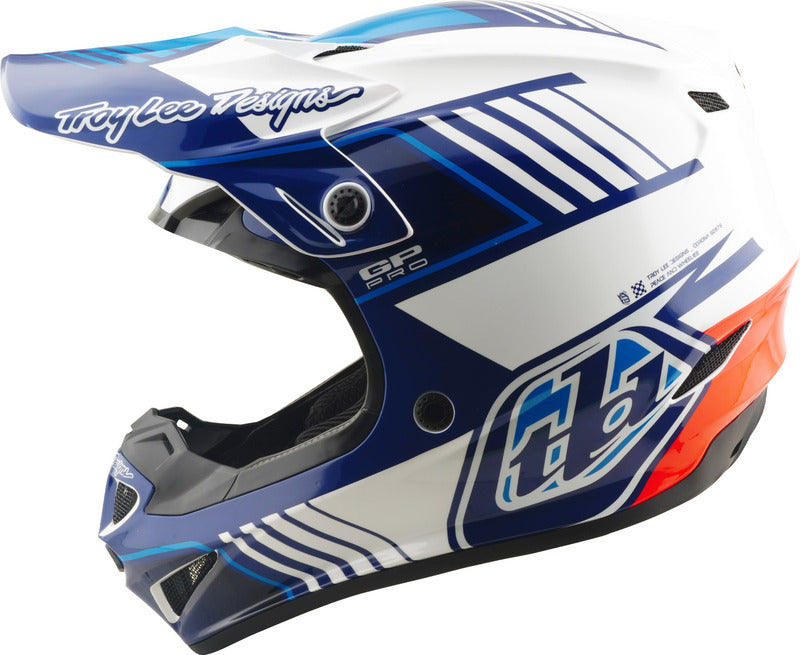TROY LEE DESIGNS GP Pro Segment Helm - Geel