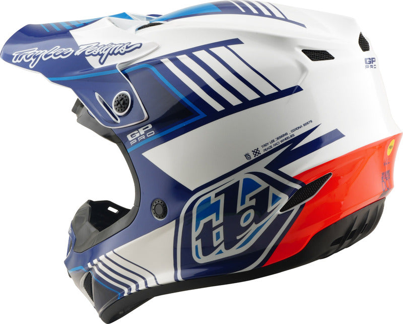 TROY LEE DESIGNS GP Pro Segment Helm - Geel