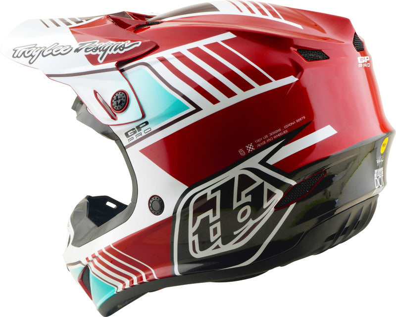 TROY LEE DESIGNS GP Pro Segment Helm - Geel