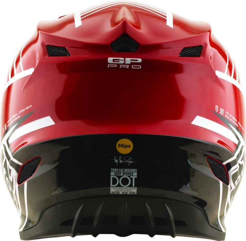 TROY LEE DESIGNS GP Pro Segment Helm - Geel