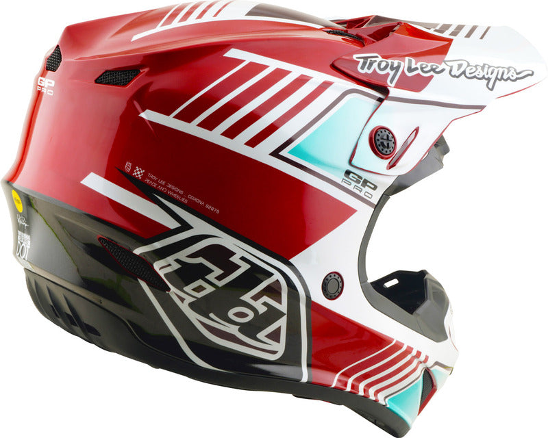 TROY LEE DESIGNS GP Pro Segment Helm - Geel