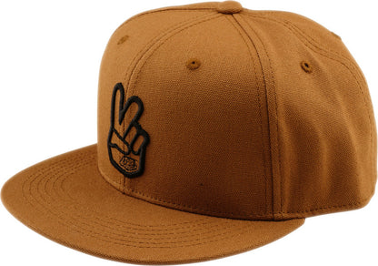 TROY LEE DESIGNS Flat Bill Snapback Peace Pet