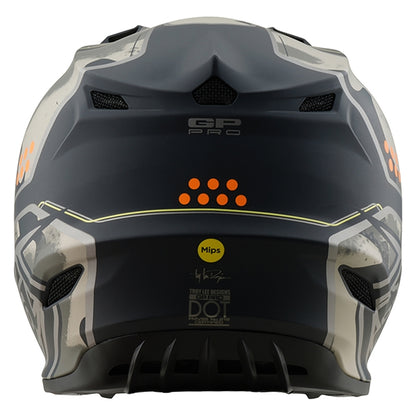 TROY LEE DESIGNS GP Pro Trooper Helm - Zwart/Caper