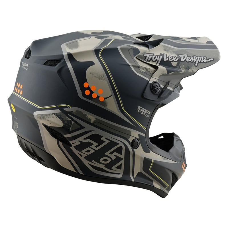 TROY LEE DESIGNS GP Pro Trooper Helm - Zwart/Caper