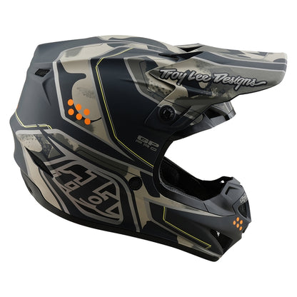 TROY LEE DESIGNS GP Pro Trooper Helm - Zwart/Caper