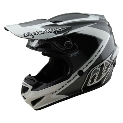 TROY LEE DESIGNS GP Shutter Helm - Blauw/Wit