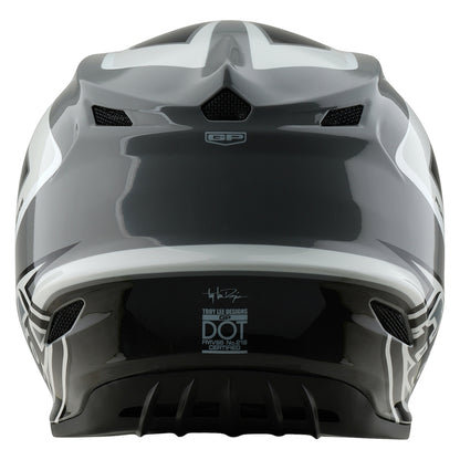 TROY LEE DESIGNS GP Shutter Helm - Blauw/Wit