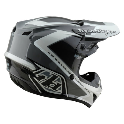 TROY LEE DESIGNS GP Shutter Helm - Blauw/Wit