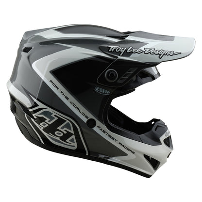 TROY LEE DESIGNS GP Shutter Helm - Blauw/Wit