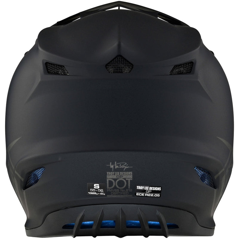 TROY LEE DESIGNS GP Mono Helmet - Zwart