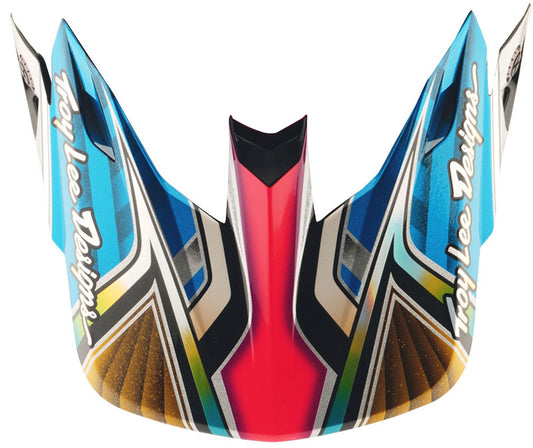 TROY LEE DESIGNS SE5 Carbon Lowrider Vizier - Zilver