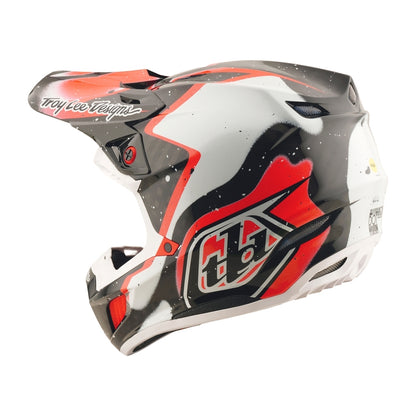 TROY LEE DESIGNS SE5 Carbon Membrane Helmet - Zwart/Rood