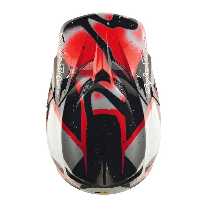 TROY LEE DESIGNS SE5 Carbon Membrane Helmet - Zwart/Rood