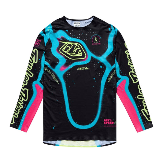 TROY LEE DESIGNS SE Ultra Membrane Jersey - Zwart/Geel