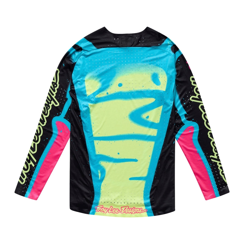 TROY LEE DESIGNS SE Ultra Membrane Jersey - Zwart/Geel