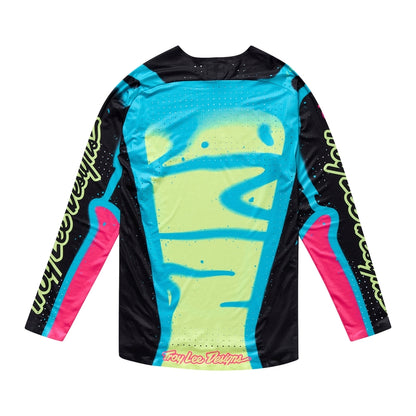 TROY LEE DESIGNS SE Ultra Membrane Jersey - Zwart/Geel