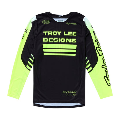 TROY LEE DESIGNS GP Pro Segment Jersey - Zwart/Geel