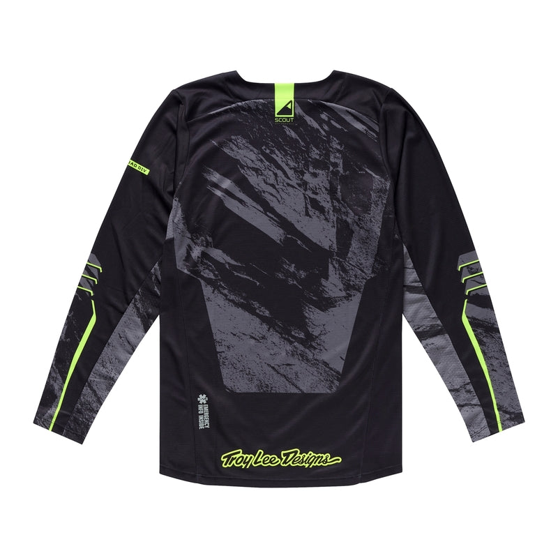 TROY LEE DESIGNS Scout GP Pro Slab Jersey - Zwart