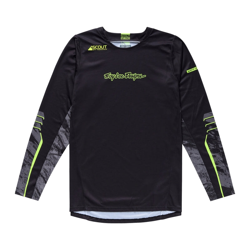 TROY LEE DESIGNS Scout GP Pro Slab Jersey - Zwart