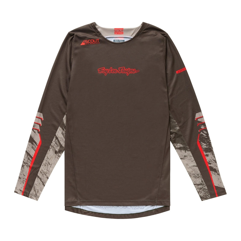 TROY LEE DESIGNS Scout GP Pro Slab Jersey - Zwart