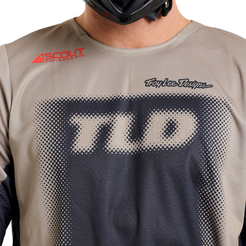 TROY LEE DESIGNS Scout GP Pro Fade Out Jersey - Zwart