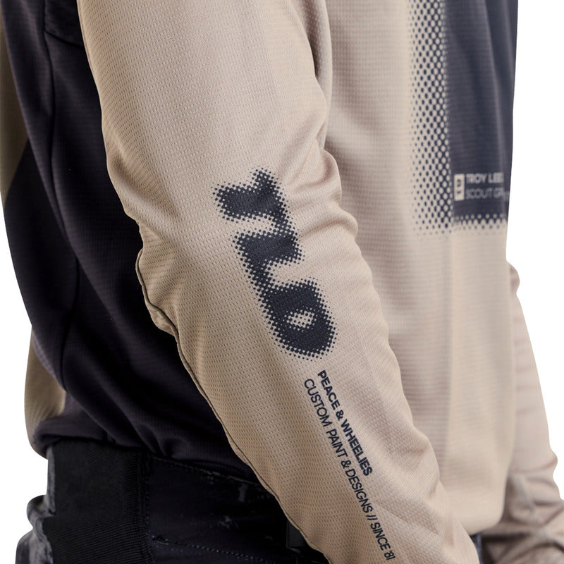 TROY LEE DESIGNS Scout GP Pro Fade Out Jersey - Zwart
