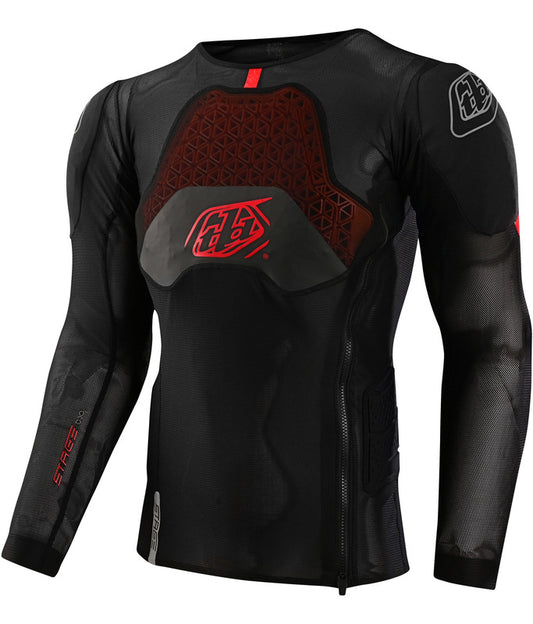 TROY LEE DESIGNS Stage Ghost D3O Base Layer Jersey - Lange mouwen