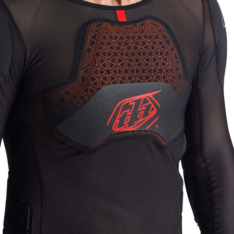 TROY LEE DESIGNS Stage Ghost D3O Base Layer Jersey - Lange mouwen
